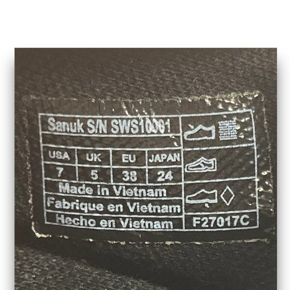 Sanuk Yoga Sling 2 Comfort Thong Sandals SWS10001 Slip On Triple Black Women 7 - Picture 9 of 9